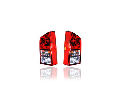 Tail Light Assembly - Compatible/Replacement for '05-12 Nissan Pathfinder - Pair, Left Driver + Right Passenger Set - 26550EA525, 26555EA525 Tail Light Assembly - Compatible/Replacement for '05-12 Nissan Pathfinder - Pair, Left Driver + Right Passenger Set - 26550EA525, 26555EA525