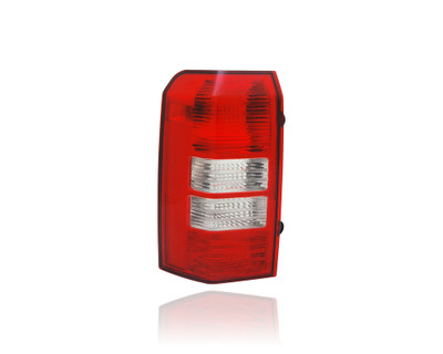 Tail Light Assembly - Compatible/Replacement for '08-17 Jeep Patriot - 2-Holes - Left Hand - Driver - 5160365AG CAPA