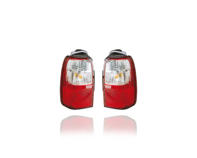 Tail Light Assembly - Compatible/Replacement for '01-02 Toyota 4Runner - Pair, Left Driver + Right Passenger Set - 8155035240, 8156035200 Tail Light Assembly - Compatible/Replacement for '01-02 Toyota 4Runner - Pair, Left Driver + Right Passenger Set - 8155035240, 8156035200