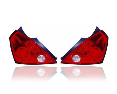 Tail Light Assembly - Compatible/Replacement for '08-13 Nissan Altima Coupe - Pair, Left Driver + Right Passenger Set - 26550JB100, 26555JB100 Tail Light Assembly - Compatible/Replacement for '08-13 Nissan Altima Coupe - Pair, Left Driver + Right Passenger Set - 26550JB100, 26555JB100