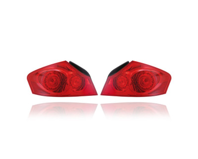 Tail Light Assembly - Compatible/Replacement for '07-08 Infiniti G35 Sedan, 09-13 G37 Sedan, 11-12 G25, 15-15 Q40 - Outer On Body, Quarter Panel - Pair, Left + Right Set - 26550JK60D, 26555JK60D Tail Light Assembly - Compatible/Replacement for '07-08 Infiniti G35 Sedan, 09-13 G37 Sedan, 11-12 G25, 15-15 Q40 - Outer On Body, Quarter Panel - Pair, Left + Right Set - 26550JK60D, 26555JK60D