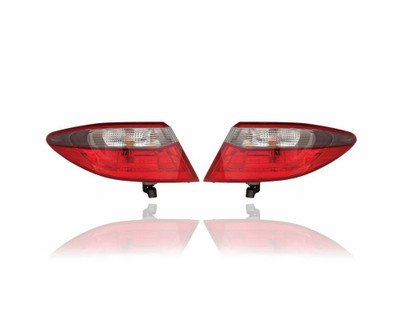 Tail Light Assembly - Compatible/Replacement for '15-17 Toyota Camry SE/XSE - Outer On Body, Darkened Sport Lens Interior - Pair, Left Driver + Right Passenger Set - 8155006830, 8156006830 CAPA Tail Light Assembly - Compatible/Replacement for '15-17 Toyota Camry SE/XSE - Outer On Body, Darkened Sport Lens Interior - Pair, Left Driver + Right Passenger Set - 8155006830, 8156006830 CAPA