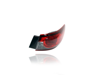 Tail Light Assembly - Compatible/Replacement for '14-15 Mazda Mazda6, 16-17 Mazda6 - Bulb Type, On Body - Right Hand - Passenger - GJR951150A Tail Light Assembly - Compatible/Replacement for '14-15 Mazda Mazda6, 16-17 Mazda6 - Bulb Type, On Body - Right Hand - Passenger - GJR951150A