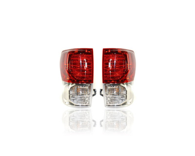 Tail Light Assembly - Compatible/Replacement for '10-13 Toyota Tundra - Pair, Left Driver + Right Passenger Set - 815500C090, 815600C090 CAPA Tail Light Assembly - Compatible/Replacement for '10-13 Toyota Tundra - Pair, Left Driver + Right Passenger Set - 815500C090, 815600C090 CAPA