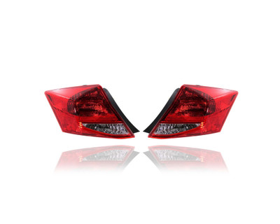 Tail Light Assembly - Compatible/Replacement for '11-12 Honda Accord Coupe - Pair, Left Driver + Right Passenger Set - 33500TE0A11, 33550TE0A11 Tail Light Assembly - Compatible/Replacement for '11-12 Honda Accord Coupe - Pair, Left Driver + Right Passenger Set - 33500TE0A11, 33550TE0A11