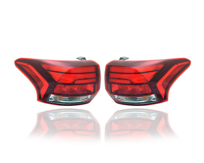 Tail Light Assembly - Compatible/Replacement for '16-20 Mitsubishi Outlander, 18-20 Outlander PHEV - LED, Outer On Body - Pair, Left Driver + Right Passenger Set - 8330B178, 8330B177 CAPA Tail Light Assembly - Compatible/Replacement for '16-20 Mitsubishi Outlander, 18-20 Outlander PHEV - LED, Outer On Body - Pair, Left Driver + Right Passenger Set - 8330B178, 8330B177 CAPA