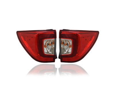 Tail Light Assembly - Compatible/Replacement for '19-21 Honda Pilot - LED, Outer On Body - Pair, Left Driver + Right Passenger Set - 33500TG7A11, 33550TG7A11 CAPA