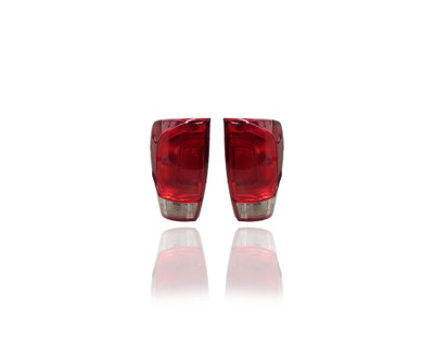Tail Light Assembly - Compatible/Replacement for '16-17 Toyota Tacoma TRD Sport/TRD Offroad-Only - Smoked Red Bezel - Pair, Left Driver + Right Passenger Set - 8155004180, 8156004180 CAPA Tail Light Assembly - Compatible/Replacement for '16-17 Toyota Tacoma TRD Sport/TRD Offroad-Only - Smoked Red Bezel - Pair, Left Driver + Right Passenger Set - 8155004180, 8156004180 CAPA