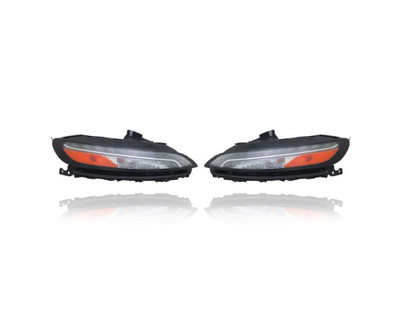 Turn Signal - Parking - Side Marker Light Assembly - Compatible/Replacement for '14-18 Jeep Cherokee - Pair, Left Driver + Right Passenger Set - 68321886AC, 68321887AC CAPA Turn Signal - Parking - Side Marker Light Assembly - Compatible/Replacement for '14-18 Jeep Cherokee - Pair, Left Driver + Right Passenger Set - 68321886AC, 68321887AC CAPA