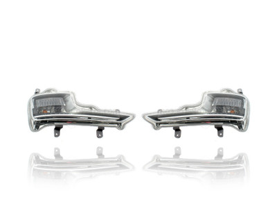 Turn Signal Light Assembly - Compatible/Replacement for '11-15 Chevrolet Volt - Pair, Left Driver + Right Passenger Set - 22810494, 22810493 CAPA Turn Signal Light Assembly - Compatible/Replacement for '11-15 Chevrolet Volt - Pair, Left Driver + Right Passenger Set - 22810494, 22810493 CAPA