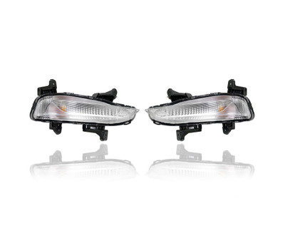 Turn Signal Light Assembly - Compatible/Replacement for '19-20 Kia Optima (Exclude SX-Model) - On Bumper - Pair, Left Driver + Right Passenger Set - 92304D5500, 92303D5500 Turn Signal Light Assembly - Compatible/Replacement for '19-20 Kia Optima (Exclude SX-Model) - On Bumper - Pair, Left Driver + Right Passenger Set - 92304D5500, 92303D5500