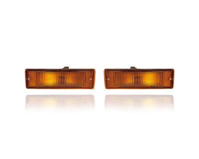 Turn Signal Light Assembly - Compatible/Replacement for '88-97 Nissan Hardbody Pathfinder - Pair, Left Driver + Right Passenger Set - B613041G02, B613541G02 Turn Signal Light Assembly - Compatible/Replacement for '88-97 Nissan Hardbody Pathfinder - Pair, Left Driver + Right Passenger Set - B613041G02, B613541G02