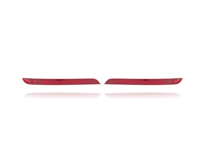 Bumper Cover Reflector - Compatible/Replacement for '16-19 Mercedes-Benz GLE-SUV/Plug-In Without AMG Package, 12-15 M-Class - Rear - Pair, Left Driver + Right Passenger Set - 1668200174, 1668200074 Bumper Cover Reflector - Compatible/Replacement for '16-19 Mercedes-Benz GLE-SUV/Plug-In Without AMG Package, 12-15 M-Class - Rear - Pair, Left Driver + Right Passenger Set - 1668200174, 1668200074