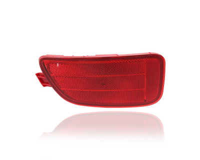 Bumper Cover Reflector - Compatible/Replacement for '12-13 Kia Soul - Rear - Left Hand - Driver - 924512K500