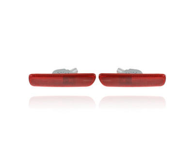 Bumper Cover Reflector - Compatible/Replacement for '99-03 Lexus RX300, 01-05 IS300 - Rear - Pair, Left Driver + Right Passenger Set - 8175048010, 8176048010 - CAPA Bumper Cover Reflector - Compatible/Replacement for '99-03 Lexus RX300, 01-05 IS300 - Rear - Pair, Left Driver + Right Passenger Set - 8175048010, 8176048010 - CAPA