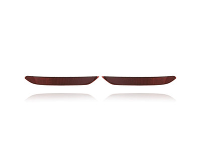 Bumper Cover Reflector - Compatible/Replacement for '19-21 VW Volkswagen Jetta/GLI Sedan - Rear - Pair, Left Driver + Right Passenger Set - 17A945106, 17A945105 Bumper Cover Reflector - Compatible/Replacement for '19-21 VW Volkswagen Jetta/GLI Sedan - Rear - Pair, Left Driver + Right Passenger Set - 17A945106, 17A945105