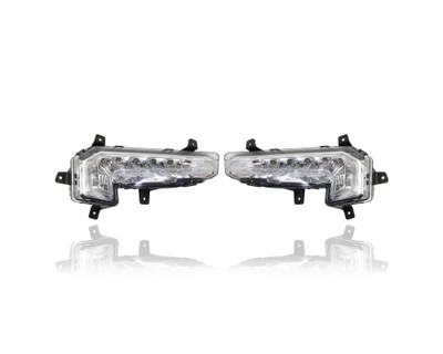 Daytime Running Light - Compatible/Replacement for '16-18 Chevrolet Malibu/Hybrid LT/Premier - LED - Pair, Left Driver + Right Passenger Set - 22982838, 22982837 - CAPA Daytime Running Light - Compatible/Replacement for '16-18 Chevrolet Malibu/Hybrid LT/Premier - LED - Pair, Left Driver + Right Passenger Set - 22982838, 22982837 - CAPA