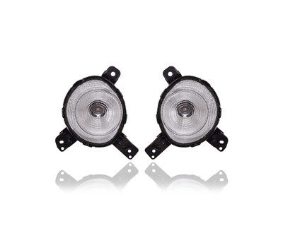 Daytime Running Light - Compatible/Replacement for '19-19 Kia Forte Sedan FE/LXS - Pair, Left Driver + Right Passenger Set - 92208M7000, 92207M7000 Daytime Running Light - Compatible/Replacement for '19-19 Kia Forte Sedan FE/LXS - Pair, Left Driver + Right Passenger Set - 92208M7000, 92207M7000