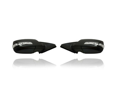 Door Mirror - Compatible/Replacement for '14-15 Kia Sorento - Powered, Heated, With Blind Spot, Unpainted - Pair, Left Driver + Right Passenger Set - 876201U510, 876101U510 Door Mirror - Compatible/Replacement for '14-15 Kia Sorento - Powered, Heated, With Blind Spot, Unpainted - Pair, Left Driver + Right Passenger Set - 876201U510, 876101U510