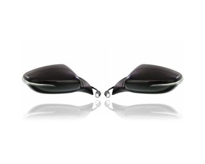 Door Mirror - Compatible/Replacement for '14-16 Kia Forte/5-Sedan/Hatchback LX-Only - Powered, Heated, Manual-Folding, With Signal Lamp, Without Puddle Lamp, Unpainted - Pair Set - 87620A7210, 87610A7210 Door Mirror - Compatible/Replacement for '14-16 Kia Forte/5-Sedan/Hatchback LX-Only - Powered, Heated, Manual-Folding, With Signal Lamp, Without Puddle Lamp, Unpainted - Pair Set - 87620A7210, 87610A7210