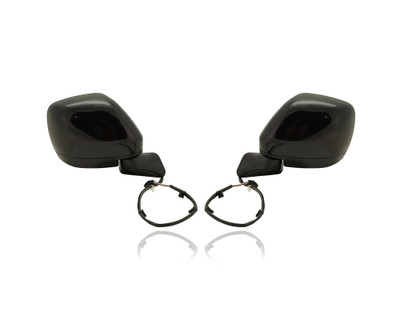 Door Mirror - Compatible/Replacement for '11-17 Nissan Quest S/SV - Powered, Heated, Without Signal Lamp - Pair, Left Driver + Right Passenger Set - 963011JA3C, 963021JA3C Door Mirror - Compatible/Replacement for '11-17 Nissan Quest S/SV - Powered, Heated, Without Signal Lamp - Pair, Left Driver + Right Passenger Set - 963011JA3C, 963021JA3C
