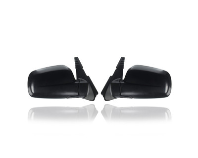Door Mirror - Compatible/Replacement for '02-06 Honda CR-V LX - Powered, Non-Heated, Textured - Pair, Left Driver + Right Passenger Set - 76200S9AA01, 76250S9AA01 Door Mirror - Compatible/Replacement for '02-06 Honda CR-V LX - Powered, Non-Heated, Textured - Pair, Left Driver + Right Passenger Set - 76200S9AA01, 76250S9AA01
