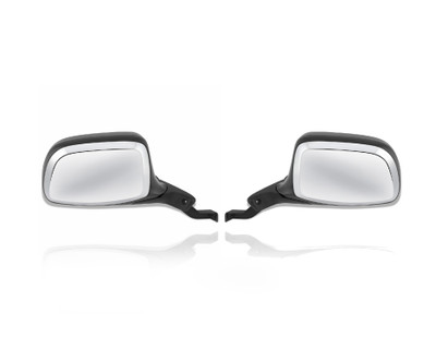Door Mirror - Compatible/Replacement for '92-98 Ford Pickup Bronco - Paddle Design, Manual, Heated, Without Signal Lamp, Black - Pair, Left Driver + Right Passenger Set - F7TZ17682AAA, F5TZ17683BA Door Mirror - Compatible/Replacement for '92-98 Ford Pickup Bronco - Paddle Design, Manual, Heated, Without Signal Lamp, Black - Pair, Left Driver + Right Passenger Set - F7TZ17682AAA, F5TZ17683BA