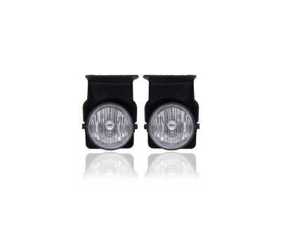 Fog Light Assembly - Compatible/Replacement for '03-04 GMC Sierra - Pair, Left Driver + Right Passenger Set - 15190985, 15190984 Fog Light Assembly - Compatible/Replacement for '03-04 GMC Sierra - Pair, Left Driver + Right Passenger Set - 15190985, 15190984