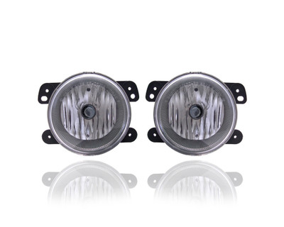 Fog Light Assembly - Compatible/Replacement for '06-10 Chryler PT Cruiser, 05-07 Magnum, 05-09 300 Touring - Without Head Lamp Washer - Pair, Left Driver + Right Passenger Set - 4805856AB - CAPA Fog Light Assembly - Compatible/Replacement for '06-10 Chryler PT Cruiser, 05-07 Magnum, 05-09 300 Touring - Without Head Lamp Washer - Pair, Left Driver + Right Passenger Set - 4805856AB - CAPA