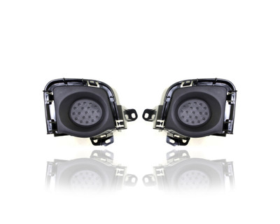 Fog Light Cover - Compatible/Replacement for '10-11 Toyota Prius 2/3/4 - Without Fog Lamp Hole - Pair, Left Driver + Right Passenger Set - 8148147010, 8148247010 Fog Light Cover - Compatible/Replacement for '10-11 Toyota Prius 2/3/4 - Without Fog Lamp Hole - Pair, Left Driver + Right Passenger Set - 8148147010, 8148247010