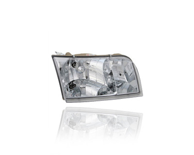 Headlight - Compatible/Replacement for '98-11 Ford Crown Victoria - Right Hand - Passenger - 4W7Z13008B - CAPA Headlight - Compatible/Replacement for '98-11 Ford Crown Victoria - Right Hand - Passenger - 4W7Z13008B - CAPA
