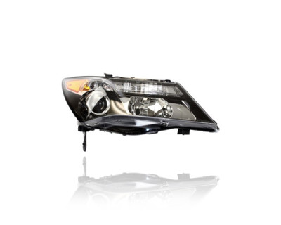 Headlight - Compatible/Replacement for '10-13 Acura MDX Base/Tech Package - HID With Black-Leather Interior Seats - Right Hand - Passenger - 33101STXA21