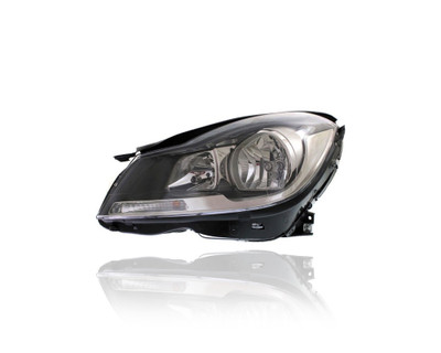 Headlight Assembly - Compatible/Replacement for '12-15 Mercedes-Benz C-Class Coupe - Halogen-Only - Left Hand - Driver - 204820995980 Headlight Assembly - Compatible/Replacement for '12-15 Mercedes-Benz C-Class Coupe - Halogen-Only - Left Hand - Driver - 204820995980
