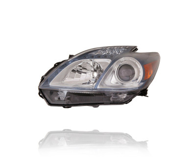 Headlight For 12-15 Toyota Prius Plugin-Base/Advanced - Halogen Type (Exclude LED) - Left Hand / Driver - CAPA - 8117047550