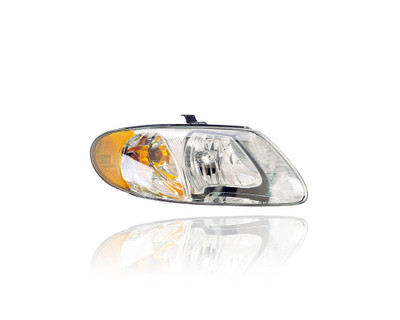 Headlight Assembly - Compatible/Replacement for '01-07 Dodge Caravan/Town & Country/Voyager-Base (Exclude 05-07 Town & Country LX/Touring/Limited) - Right Hand - Passenger - 4857700AC - CAPA Headlight Assembly - Compatible/Replacement for '01-07 Dodge Caravan/Town & Country/Voyager-Base (Exclude 05-07 Town & Country LX/Touring/Limited) - Right Hand - Passenger - 4857700AC - CAPA