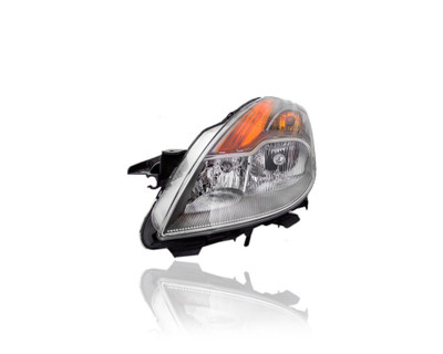 Headlight Assembly - Compatible/Replacement for '08-09 Nissan Altima Coupe Base/S/SE - Halogen - Left Hand - Driver - 26060JB10A Headlight Assembly - Compatible/Replacement for '08-09 Nissan Altima Coupe Base/S/SE - Halogen - Left Hand - Driver - 26060JB10A