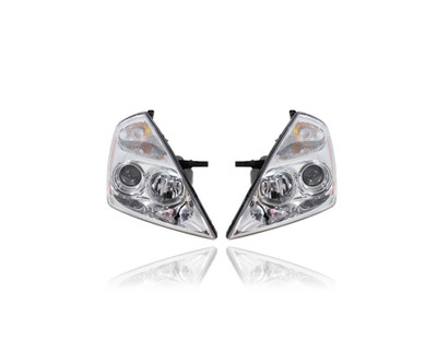 Headlight Assembly - Compatible/Replacement for '08-12 Kia Sedona - Pair, Left Driver + Right Passenger Set - 921024D013, 921014D013