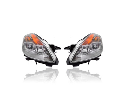 Headlight Assembly - Compatible/Replacement for '08-09 Nissan Altima Coupe Base/S/SE - Halogen - Pair, Left Driver + Right Passenger Set - 26010JB10A, 26060JB10A Headlight Assembly - Compatible/Replacement for '08-09 Nissan Altima Coupe Base/S/SE - Halogen - Pair, Left Driver + Right Passenger Set - 26010JB10A, 26060JB10A