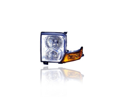Headlight Assembly - Compatible/Replacement for '06-10 Jeep Commander - Left Hand - Driver - 55396537AI