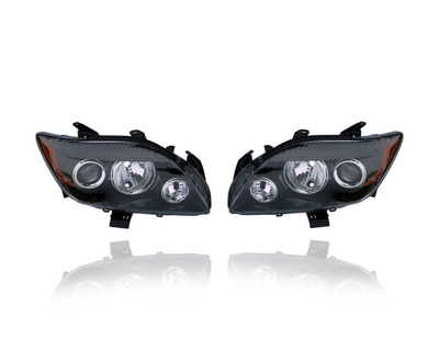 Headlight For 08-10 Scion tC - Without Base Package - Pair, Left Driver + Right Passenger Set - 8113021190, 8117021190 Headlight For 08-10 Scion tC - Without Base Package - Pair, Left Driver + Right Passenger Set - 8113021190, 8117021190