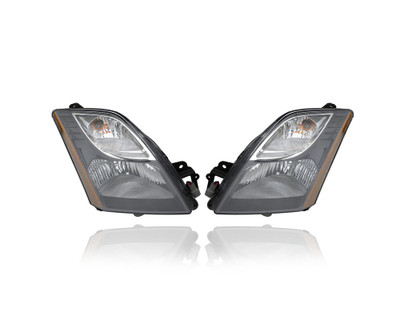 Headlight Assembly - Compatible/Replacement for '10-12 Nissan Sentra SR/SE R/Spec V - Black Interior - Pair, Left Driver + Right Passenger Set - 26010ZT50B, 26060ZT50B - CAPA Headlight Assembly - Compatible/Replacement for '10-12 Nissan Sentra SR/SE R/Spec V - Black Interior - Pair, Left Driver + Right Passenger Set - 26010ZT50B, 26060ZT50B - CAPA