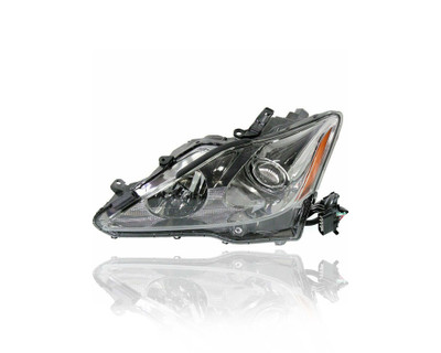 Headlight Assembly - Compatible/Replacement for '11-13 Lexus IS250/350 - Halogen - Left Hand - Driver - 8117053550 - CAPA