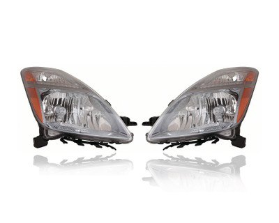 Headlight For 06-09 Toyota Prius-P4/P5/P6/Touring - HID - Pair, Left Driver + Right Passenger Set - 8114547170, 8118547170 Headlight For 06-09 Toyota Prius-P4/P5/P6/Touring - HID - Pair, Left Driver + Right Passenger Set - 8114547170, 8118547170