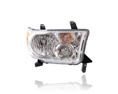 Headlight Assembly - Compatible/Replacement for '09-13 Toyota Tundra - Halogen With Level Control - Right Hand - Passenger - 811100C070 - CAPA