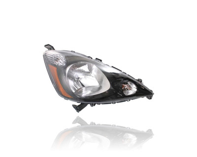 Headlight Assembly - Compatible/Replacement for '12-14 Honda Fit-Sport - Black Interior Bezel - Right Hand - Passenger - 33100TK6A51 - CAPA Headlight Assembly - Compatible/Replacement for '12-14 Honda Fit-Sport - Black Interior Bezel - Right Hand - Passenger - 33100TK6A51 - CAPA