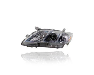 Headlight Assembly - Compatible/Replacement for '07-09 Toyota Camry Hybrid (USA Built) - Halogen - Left Hand - Driver - 8115006C10 Headlight Assembly - Compatible/Replacement for '07-09 Toyota Camry Hybrid (USA Built) - Halogen - Left Hand - Driver - 8115006C10