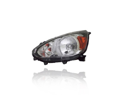 Headlight Assembly - Compatible/Replacement for '14-20 Mitsubishi Mirage - Left Hand - Driver - 8301C693