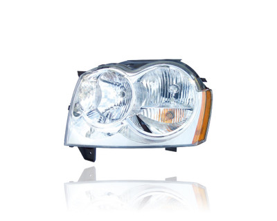 Headlight Assembly - Compatible/Replacement for '05-07 Jeep Grand Cherokee - Left Hand - Driver - 55156350AK - CAPA