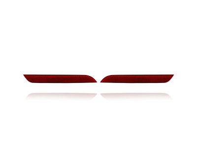 Side Marker Light Reflector - Compatible/Replacement for '11-13 BMW 5-Series Sedan, 12-13 Hybrid 528i/535i/550i Without M-Package - Rear - Pair Set - 63147203238, 63147203237 Side Marker Light Reflector - Compatible/Replacement for '11-13 BMW 5-Series Sedan, 12-13 Hybrid 528i/535i/550i Without M-Package - Rear - Pair Set - 63147203238, 63147203237