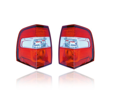 Tail Light - Compatible/Replacement for '07-14 Ford Expedition - Pair, Left Driver + Right Passenger Set - 7L1Z13404AA, 7L1Z13405AA - CAPA Tail Light - Compatible/Replacement for '07-14 Ford Expedition - Pair, Left Driver + Right Passenger Set - 7L1Z13404AA, 7L1Z13405AA - CAPA